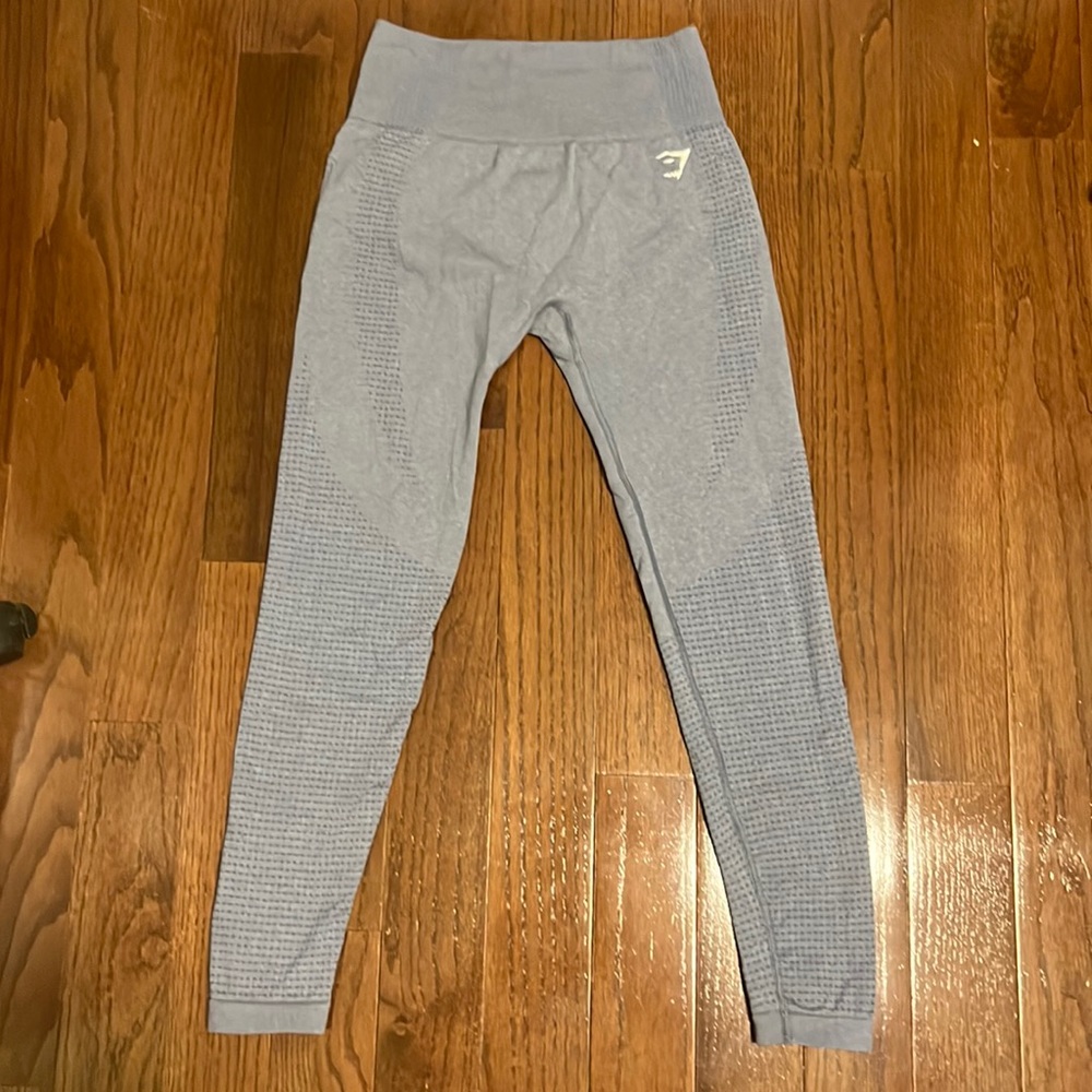 Gymshark vital seamless legging discontinued color. (blue marl)